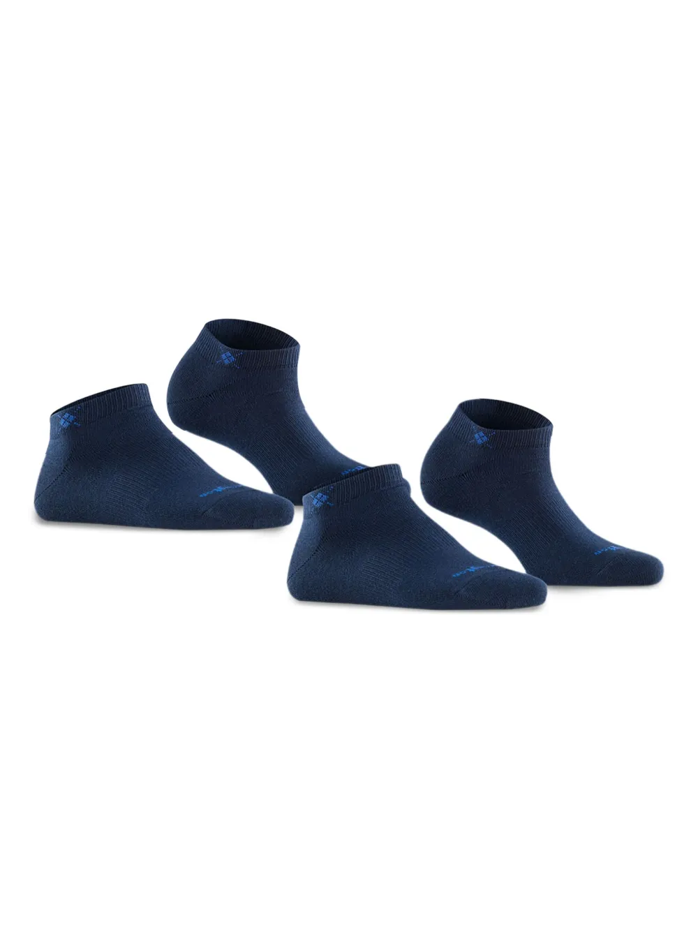  Burlington Logo-print Ankle Socks - Blue 
