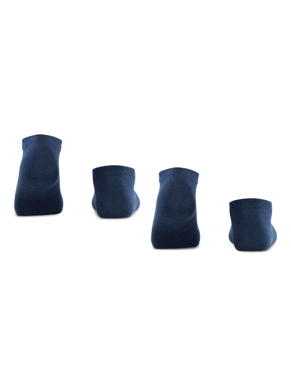  Burlington Logo-print Ankle Socks - Blue 