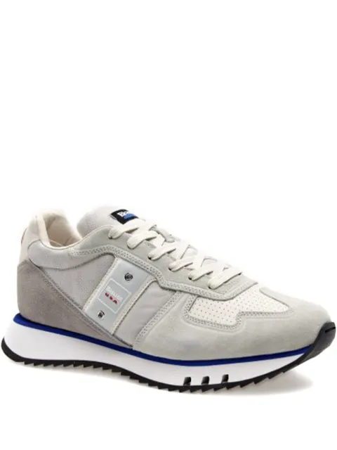 Blauer panelled sneakers