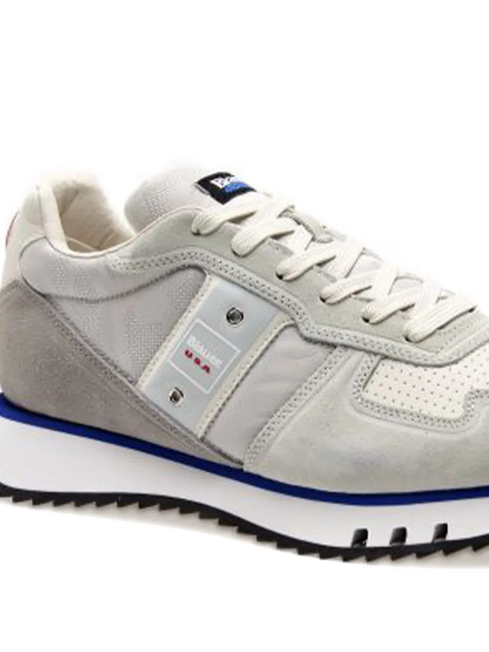 Blauer panelled sneakers Grey