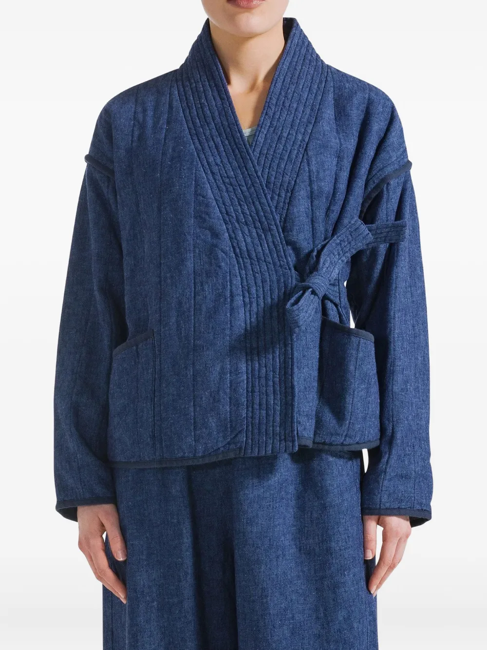 DEHA quilted wrap jacket | Denim Jackets | Image 2