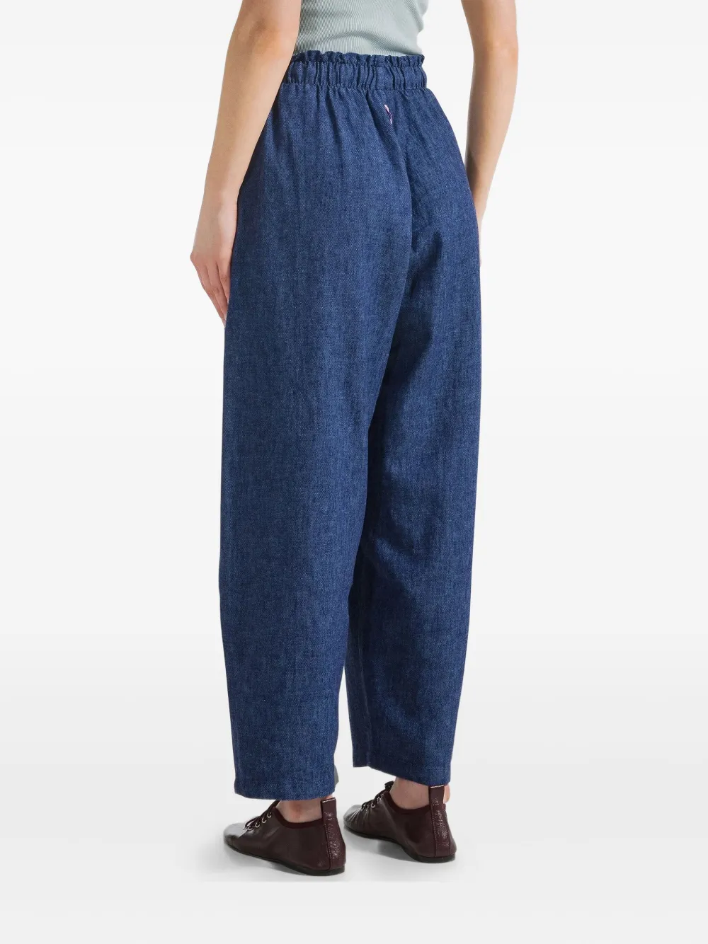 DEHA drawstring linen trousers | Straight-Leg Pants | Image 2