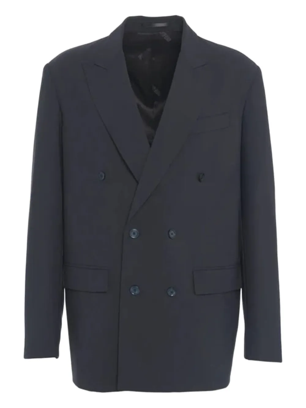 Grifoni double-breasted peak-lapel blazer | Blue | Image 1