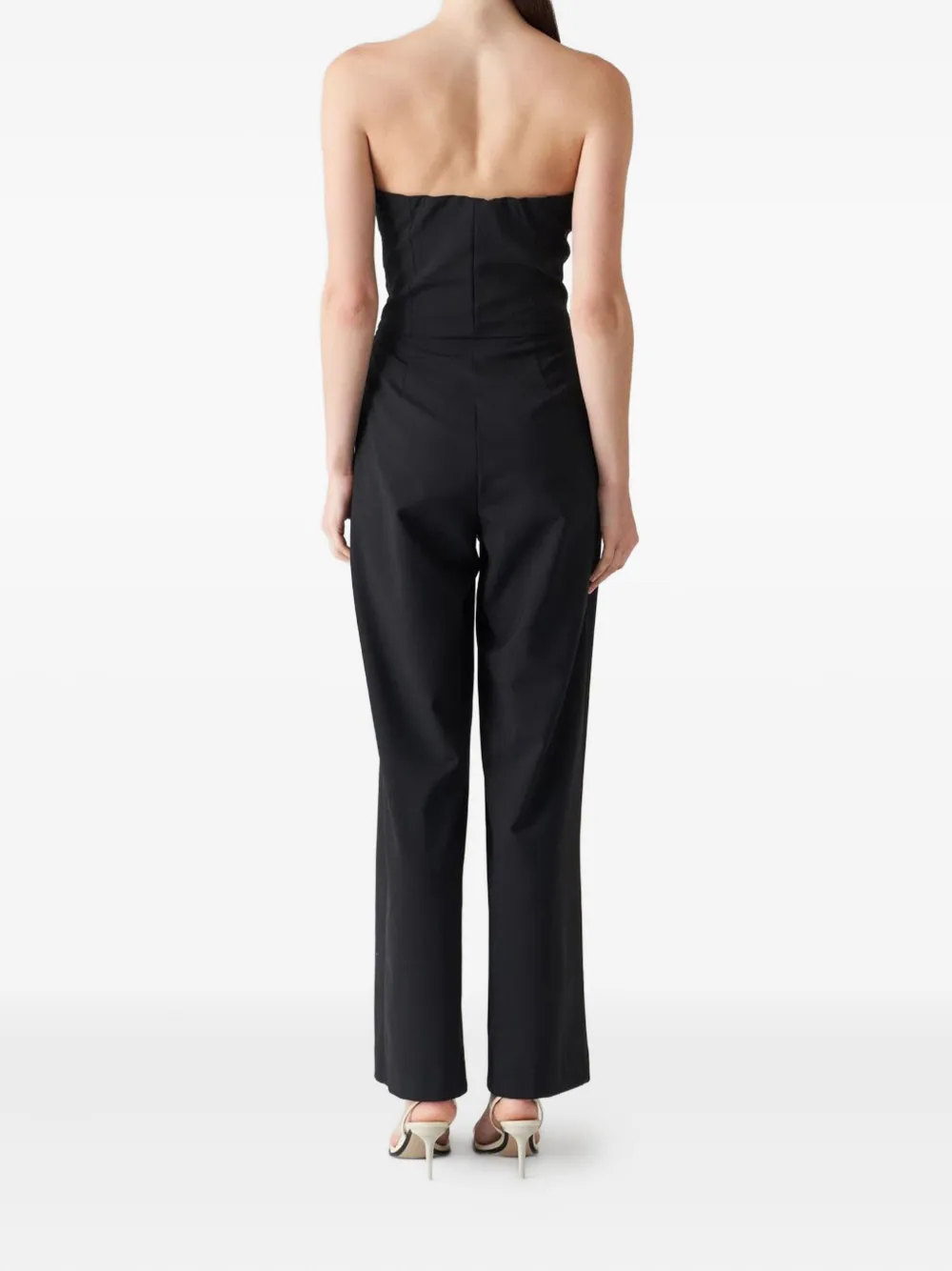 Grifoni strapless pleated jumpsuit | Full Length | Image 2