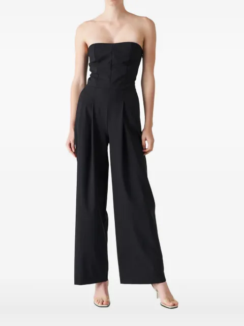 Grifoni strapless pleated jumpsuit
