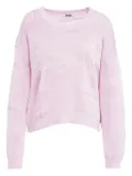 Grifoni cotton cut-out jumper - Pink