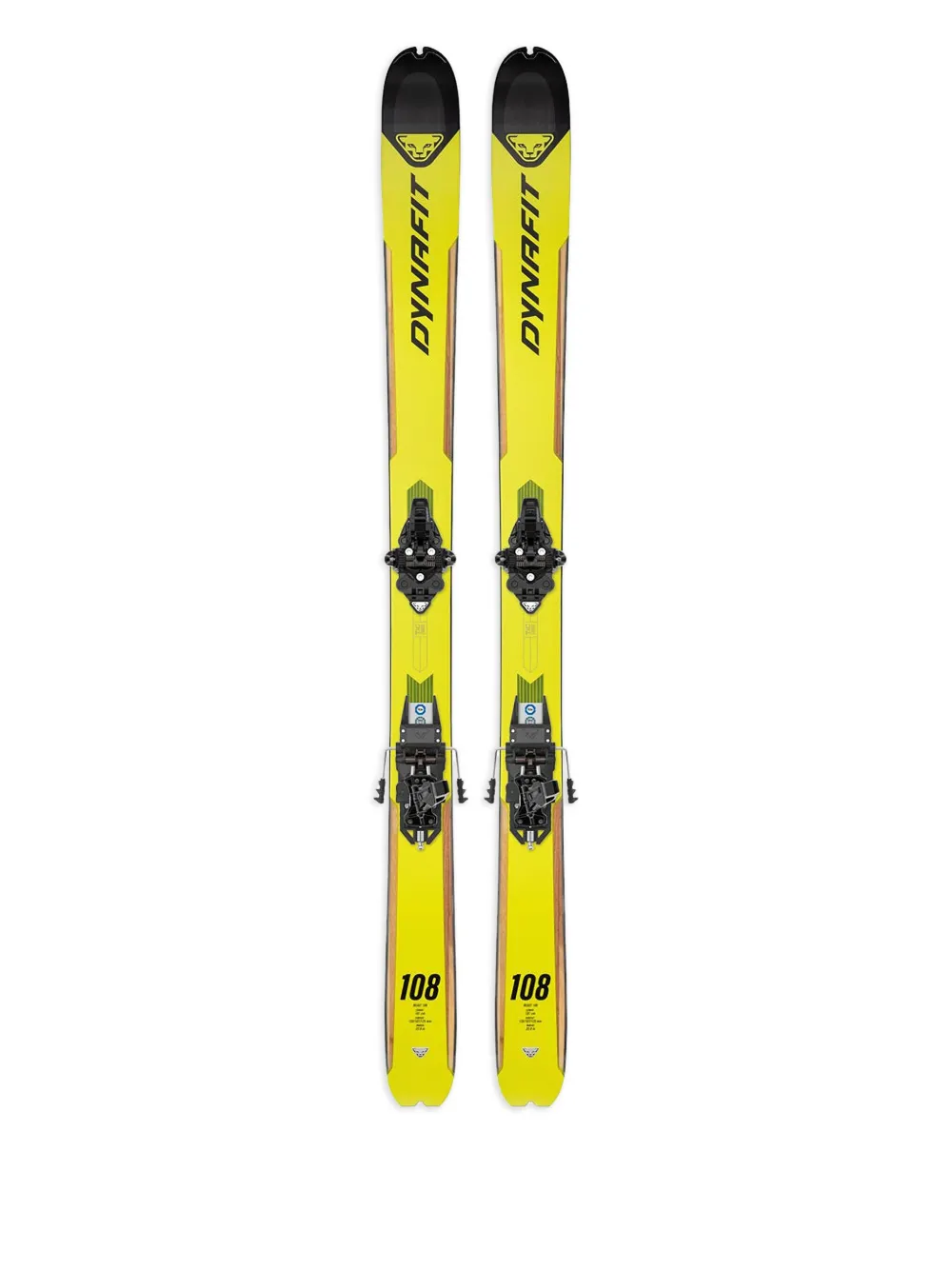DYNAFIT Beast 108 ski's Geel