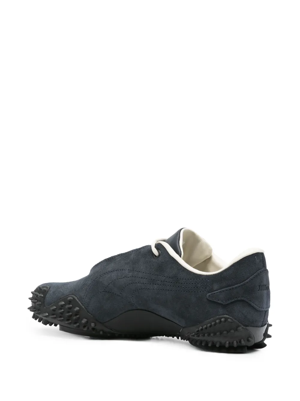 PUMA x JJJJound Mostro suede cleated low-tops Blue