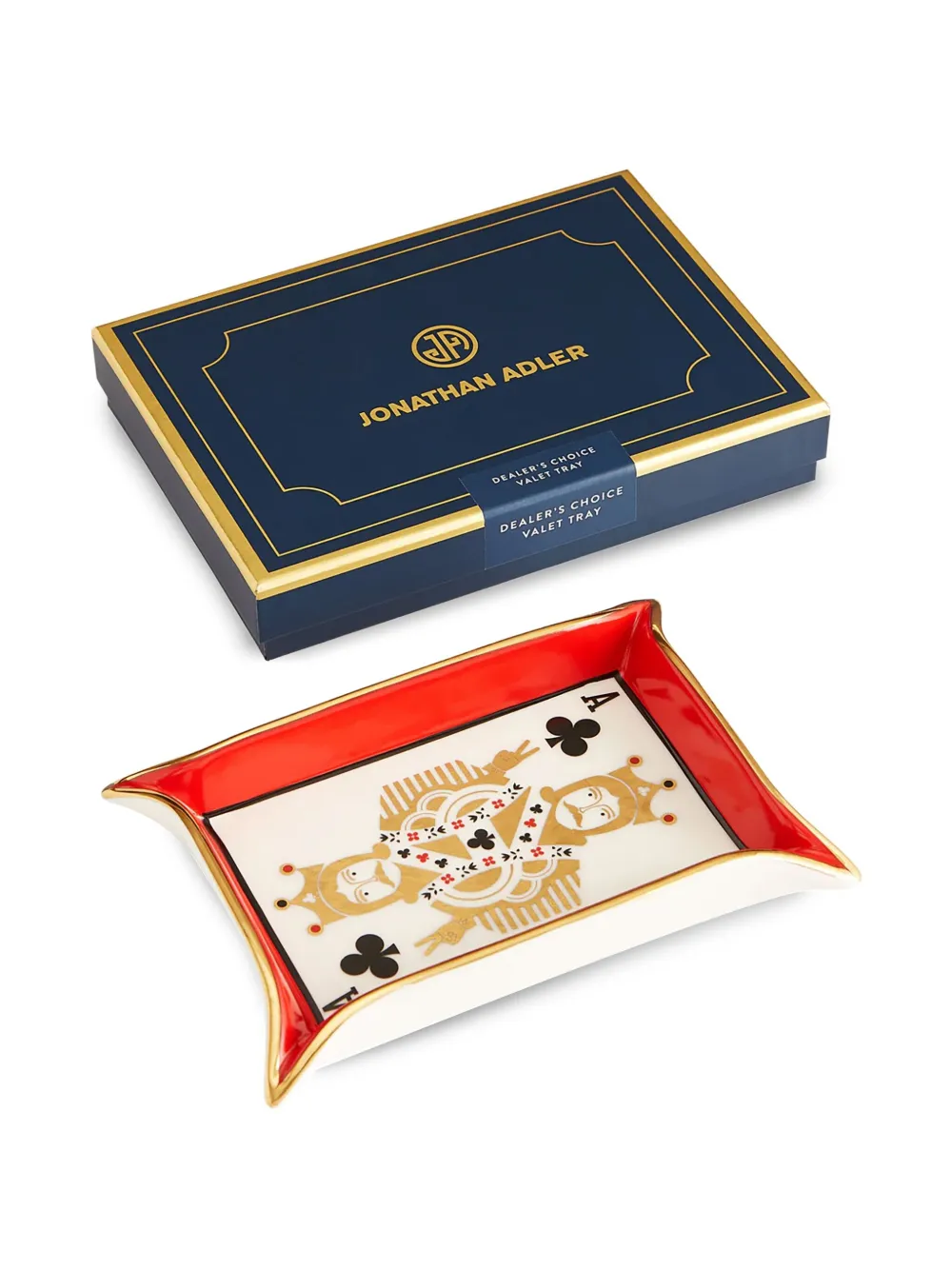 Jonathan Adler playing-card decorative tray | Decorative Trays & Plates | Image 2