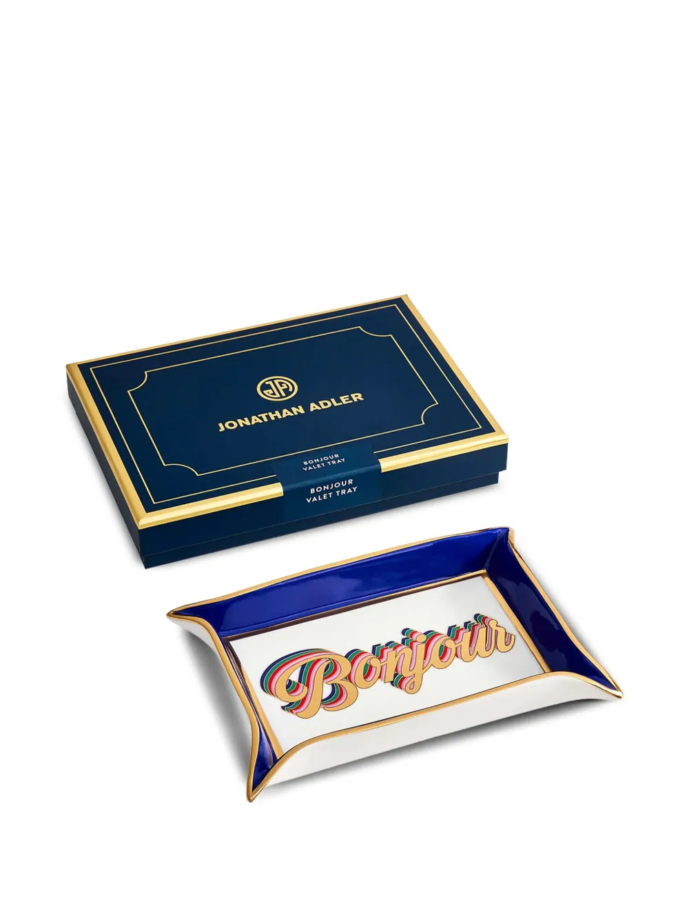 Jonathan Adler bonjour decorative tray | Decorative Trays & Plates | Image 2