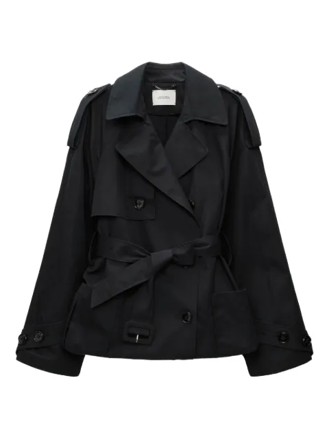 Dorothee Schumacher belted double-breasted trench coat