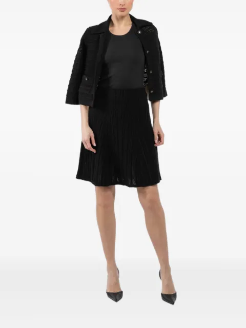 Dorothee Schumacher textured flared mini skirt