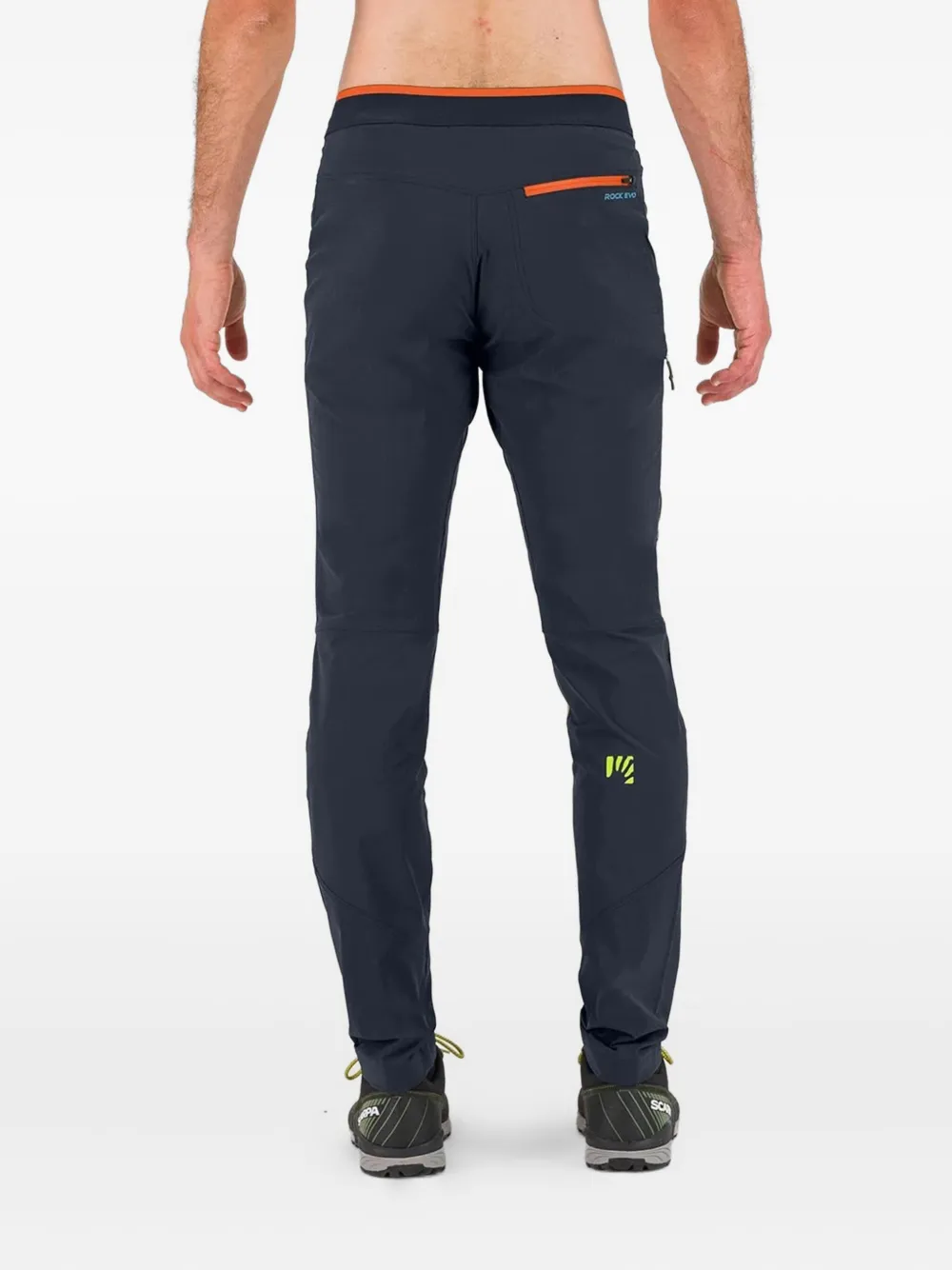 KARPOS Rock EVO zip-fastening performance trousers | Performance Track Pants | Image 2