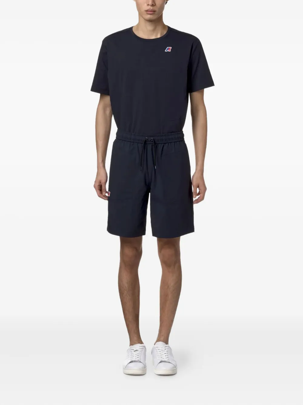K-Way Hardloopshorts met trekkoord Blauw