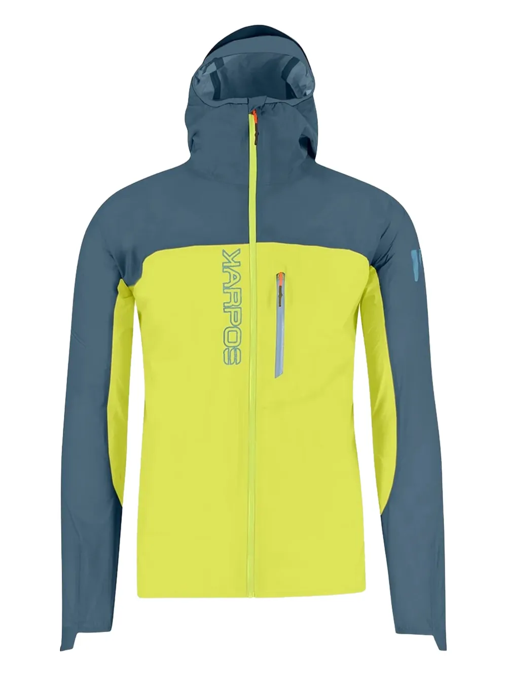 KARPOS Lavaredo Rain Evo jack met capuchon Blauw
