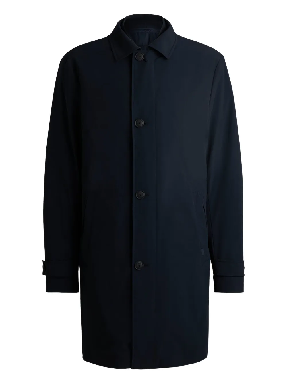 single-breasted coat