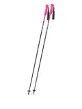 KOMPERDELL Victory Carbon ergonomic grip ski poles - Black