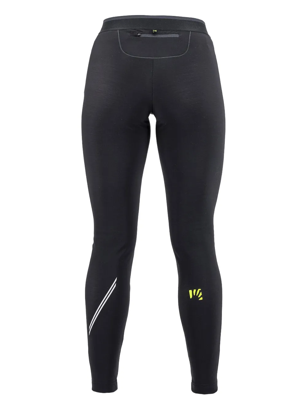 KARPOS Legging met logoprint Zwart