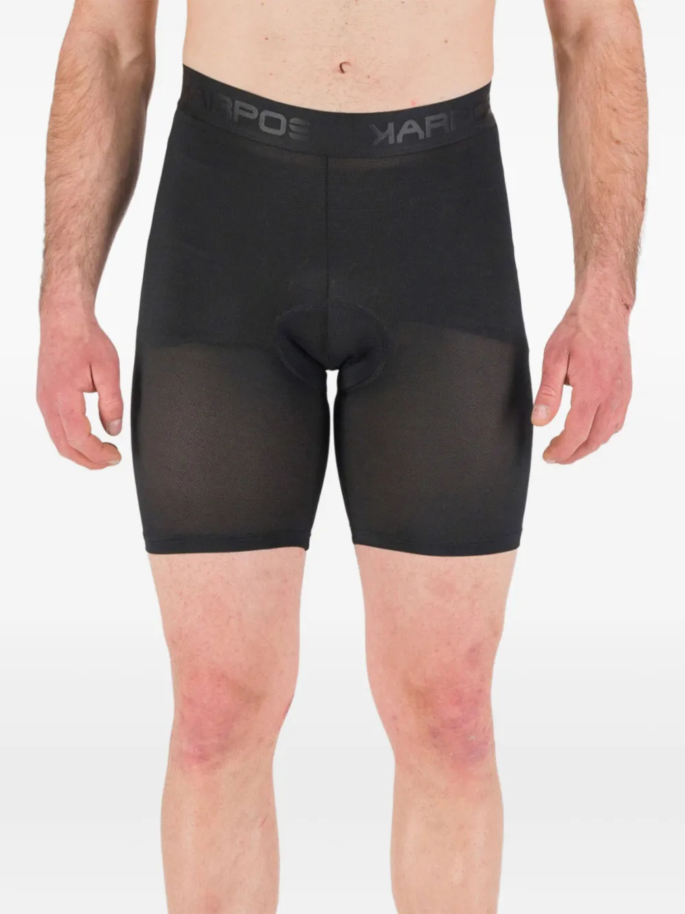 KARPOS High-waist fietsshorts Zwart