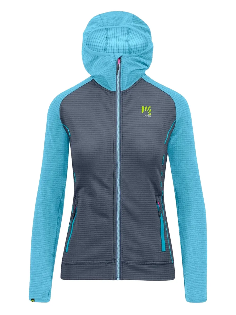 Ambrizzola hooded zip-up jacket