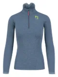 KARPOS Pizzocco half-zip long-sleeve top - Blue
