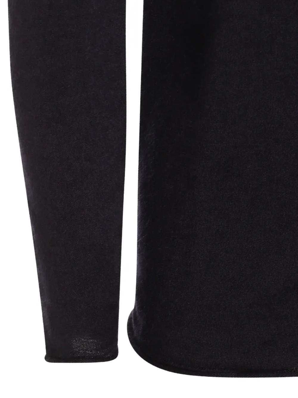 Giorgio Armani Icon cashmere long-sleeve sweater Blauw