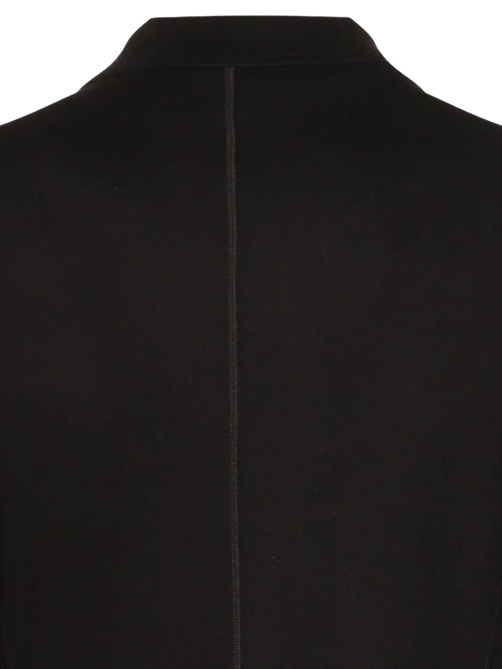 Giorgio Armani double-breasted patch-pocket jacket Zwart