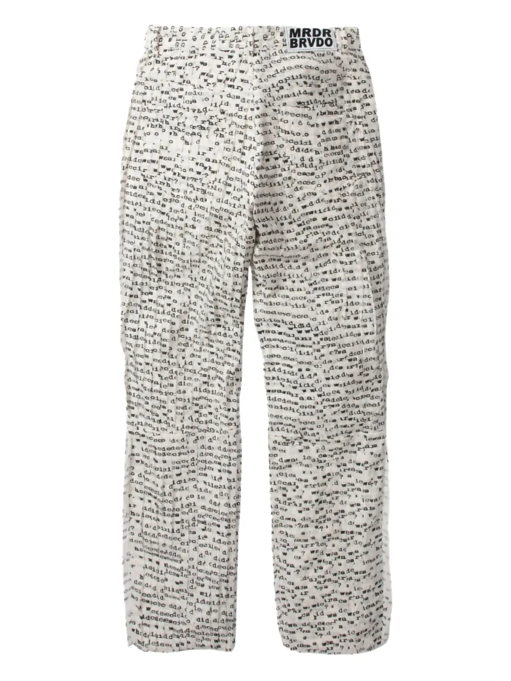 Who Decides War Ripple Sport trousers - Wit