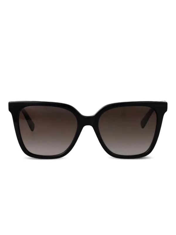 Longchamp Paris Black Cat-Eye Sunglasses with Gradient Lenses Brand New In Case Longchamp Le Pliage 54mm Gradient Cat Eye Sunglasses | Nordstrom main image 4