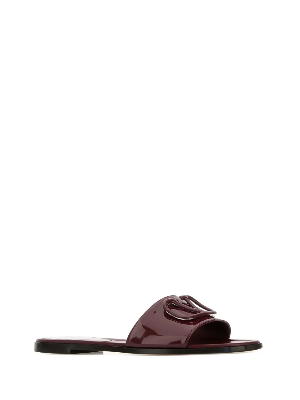 Valentino Garavani VLogo Signature leather sandals Red