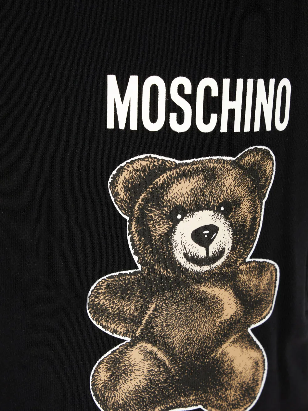Moschino Shorts met teddybeerprint Zwart