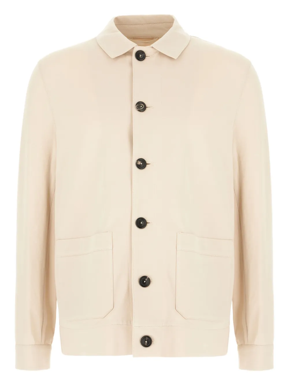 Circolo 1901 button-fastening patch-pocket jacket Beige