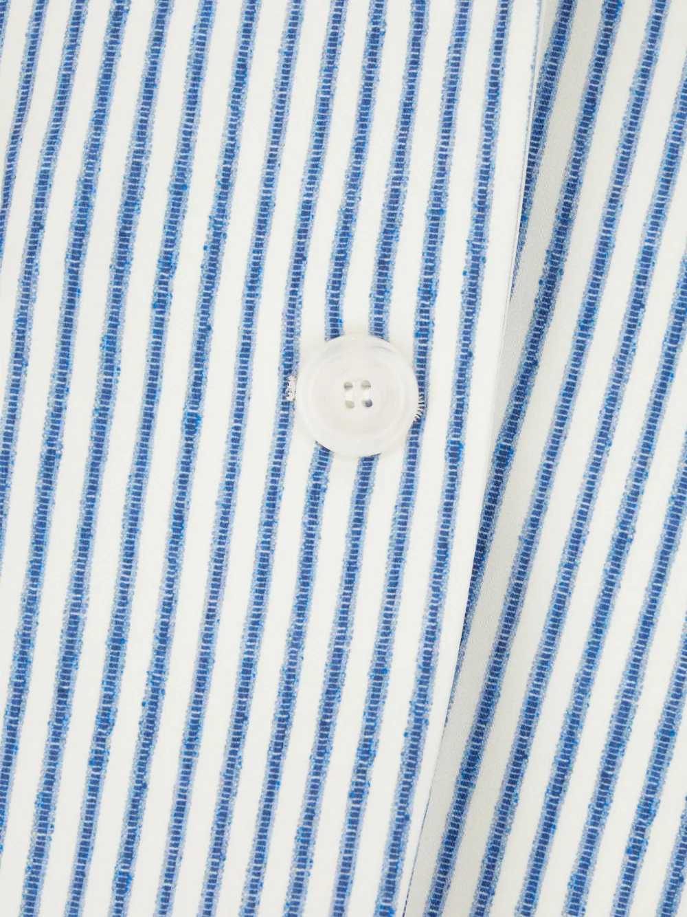 Post Scriptum Pinstripe Single-breasted Blazer In Blue