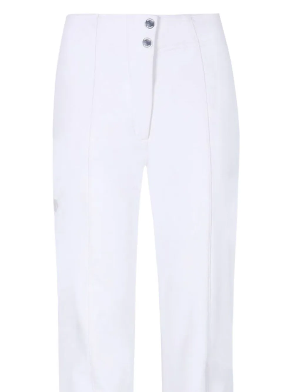DESCENTE seam-detail ski trousers Wit