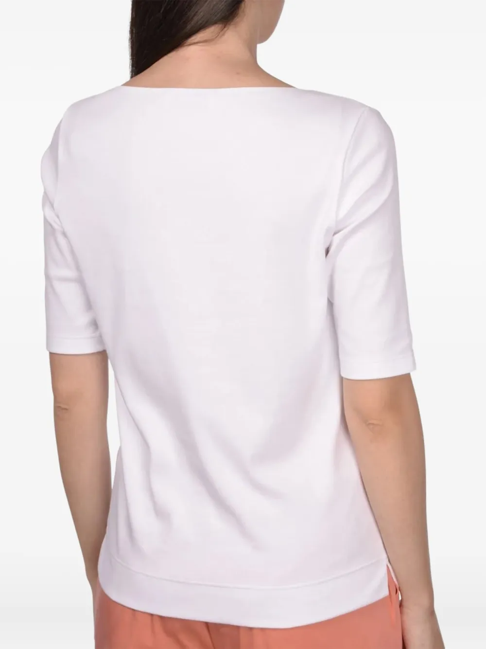 Gran Sasso wide-neck cotton top | T-Shirts & Jersey Shirts | Image 2