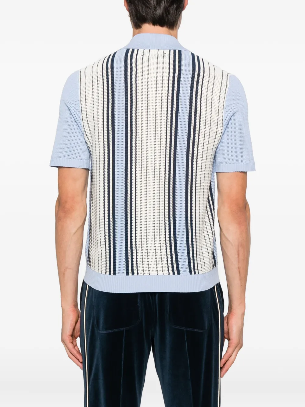AMIRI Gestreept overhemd Blauw