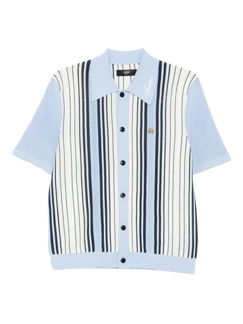 AMIRI Gestreept overhemd Blauw