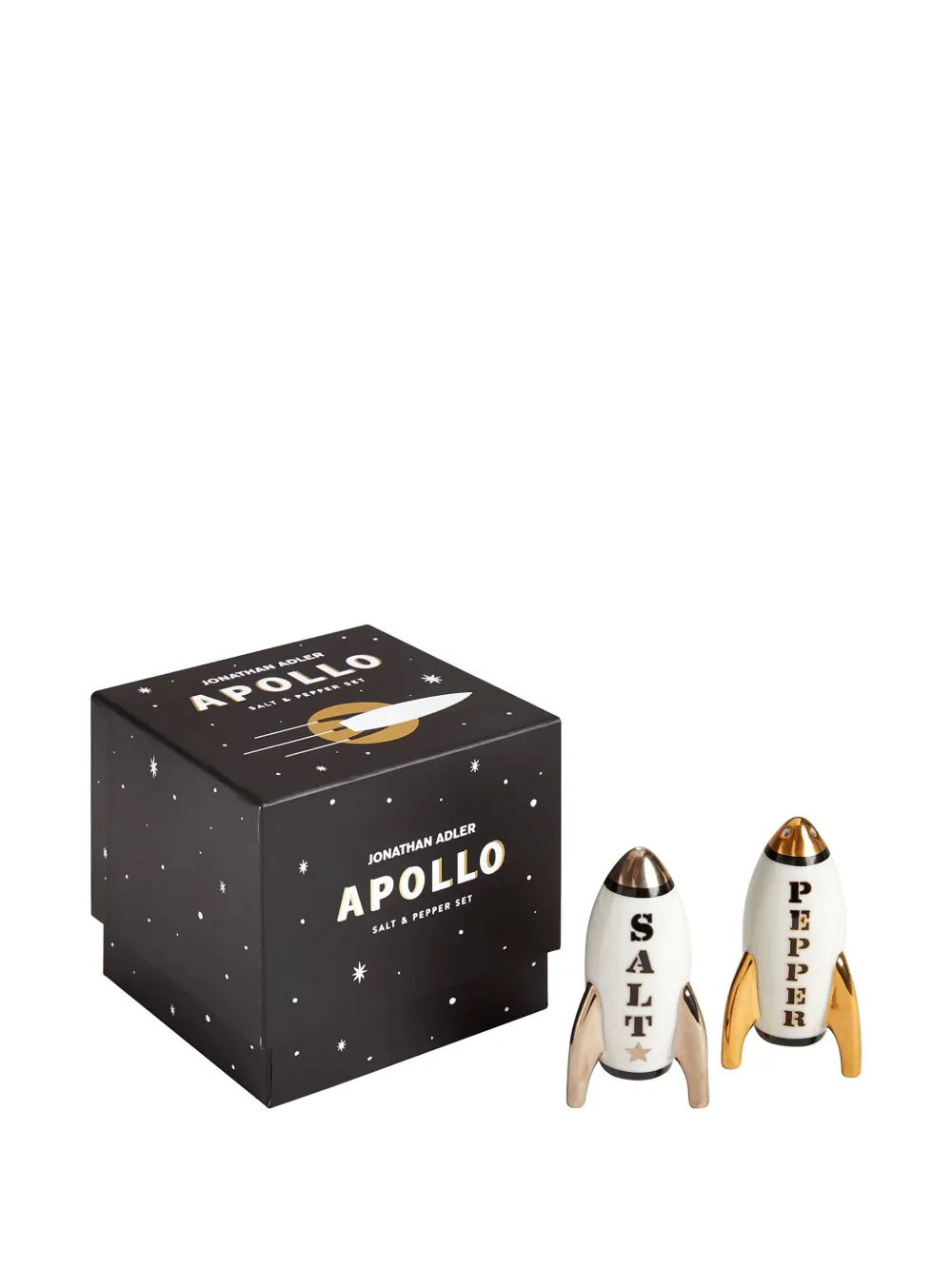 Jonathan Adler rocket-shaped salt and pepper (set of two) | Tableware | Image 2