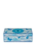 Jonathan Adler butterfly-motif decorative box - Blue