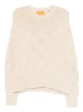Guest In Residence checker sweater - Neutrals