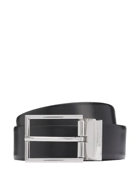 BOSS reversible leather belt