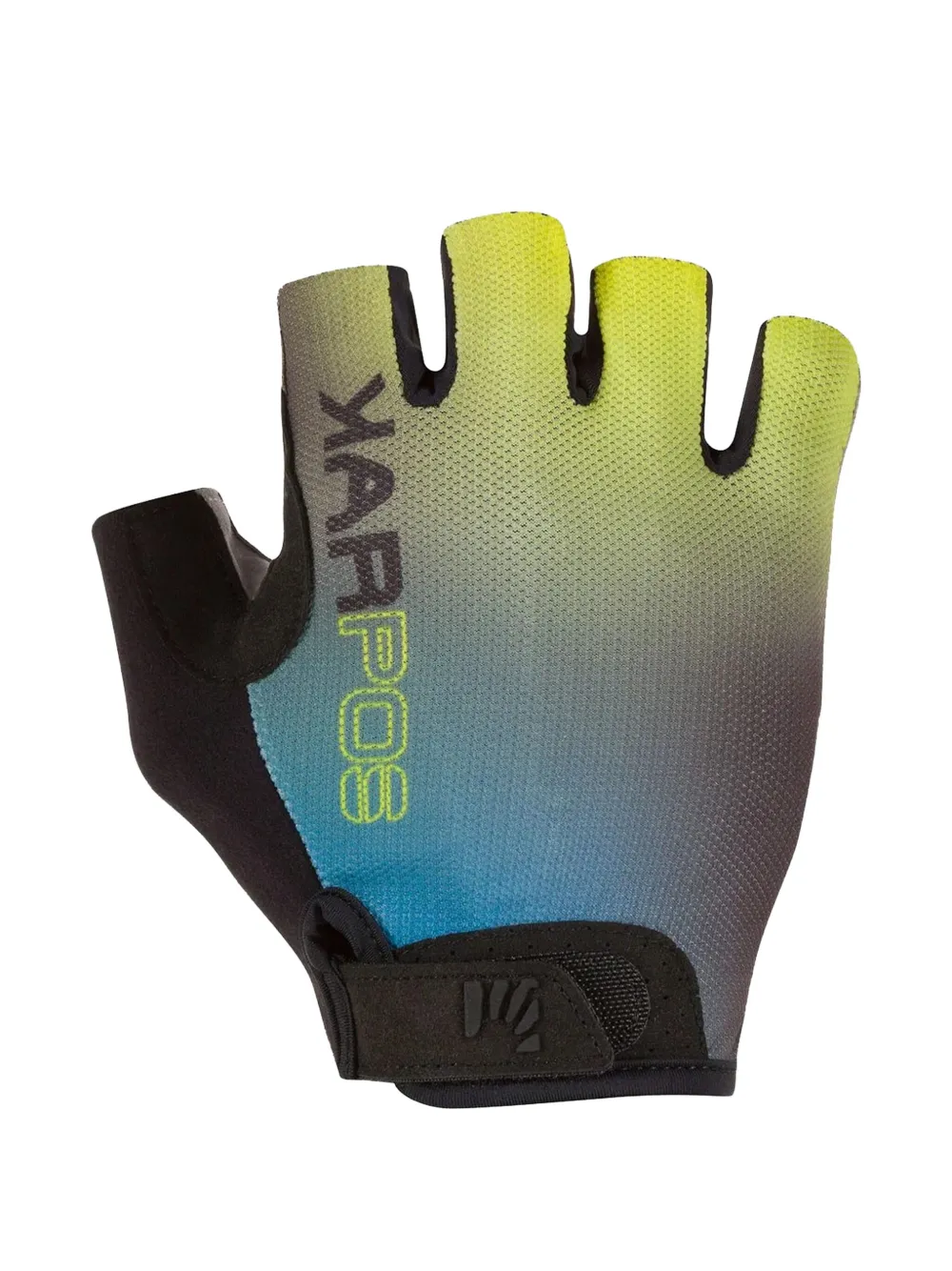 KARPOS fingerless gel cycling gloves Blauw
