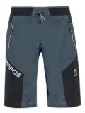 KARPOS logo-print running shorts - Blue