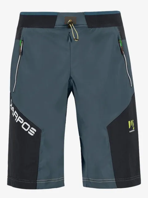 KARPOS logo-print running shorts
