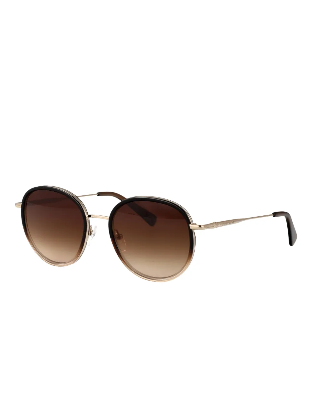Longchamp Zonnebril met rond montuur Goud