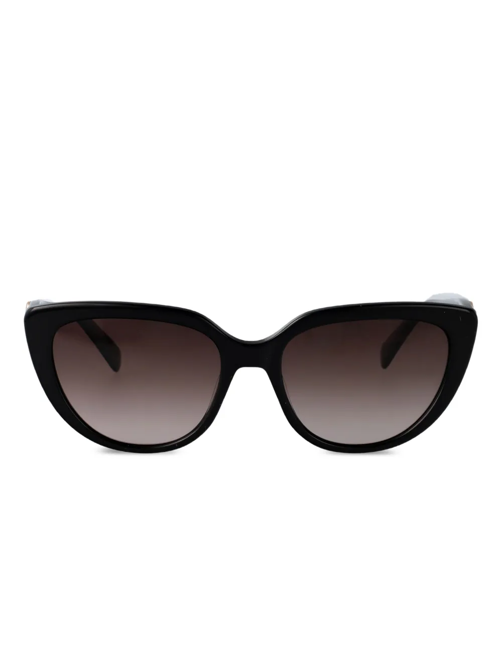 Longchamp cat-eye sunglasses - ブラック Longchamp cat-eye sunglasses - ブラック