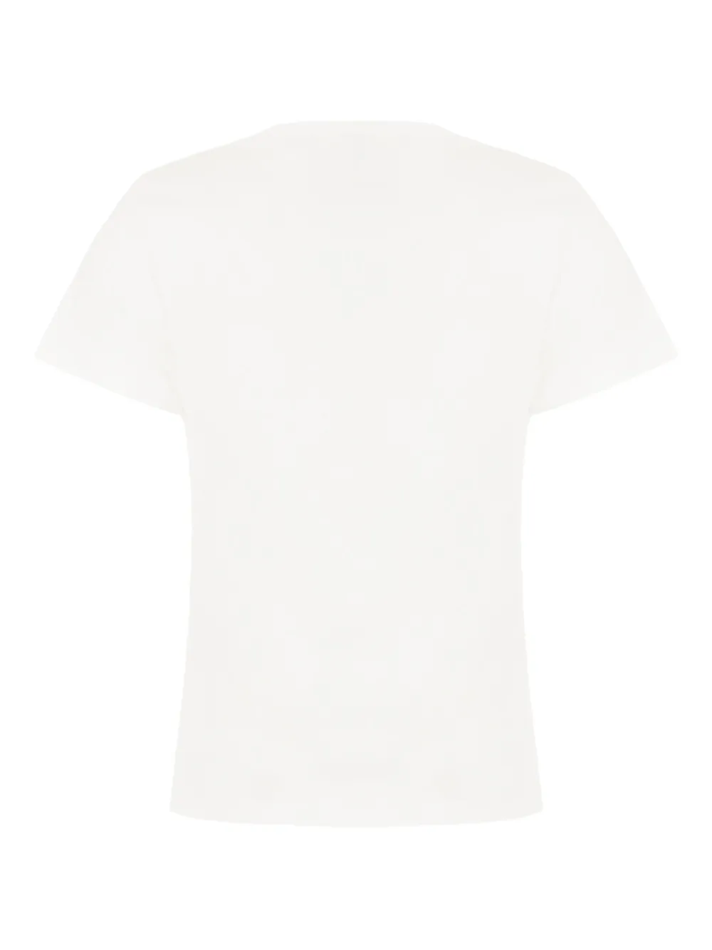 Moschino logo-print T-shirt Wit
