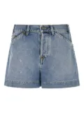 Moschino button-fastening denim shorts - Blue