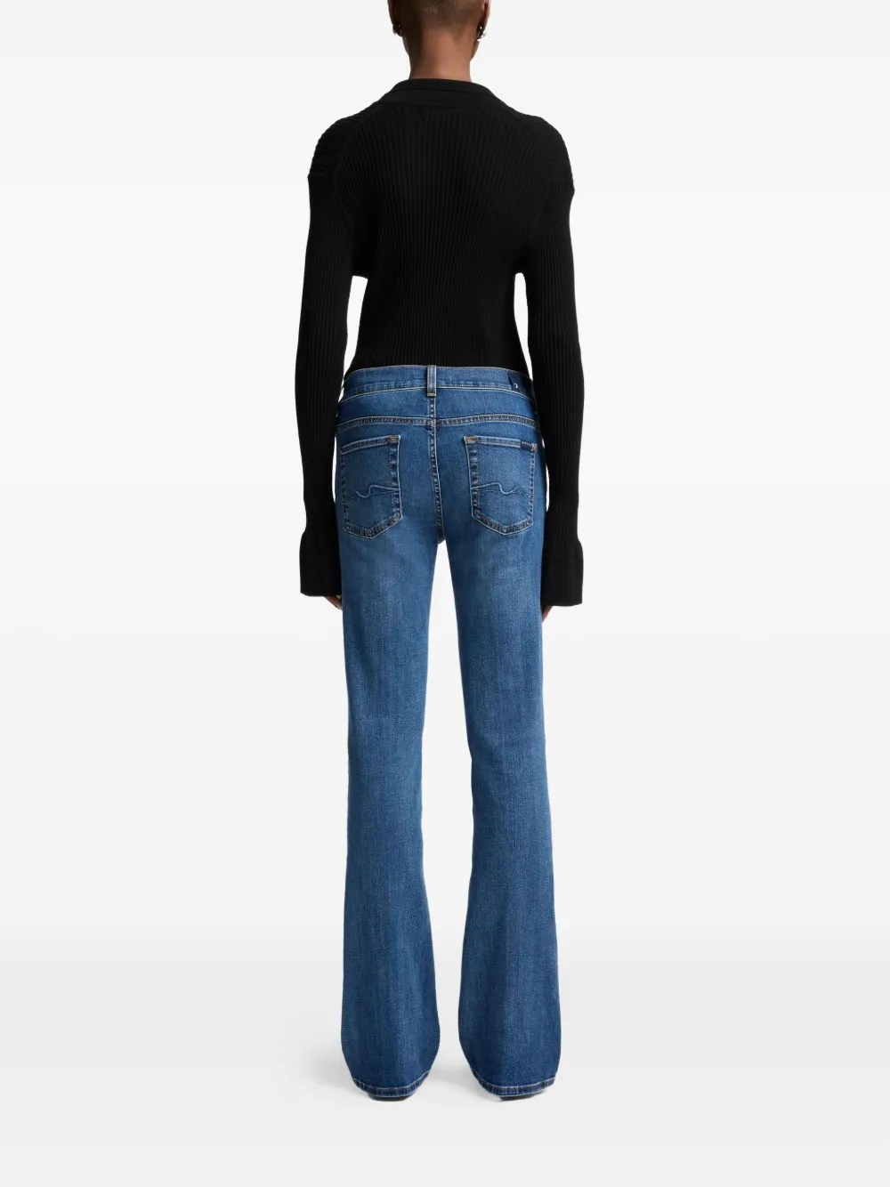7 For All Mankind Bootcut jeans Blauw