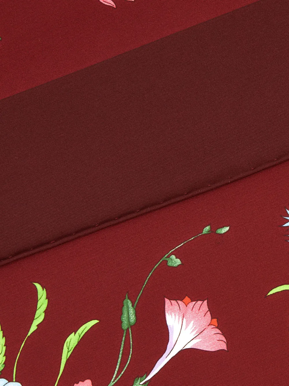 Gucci Sjaal met bloemenprint - Rood